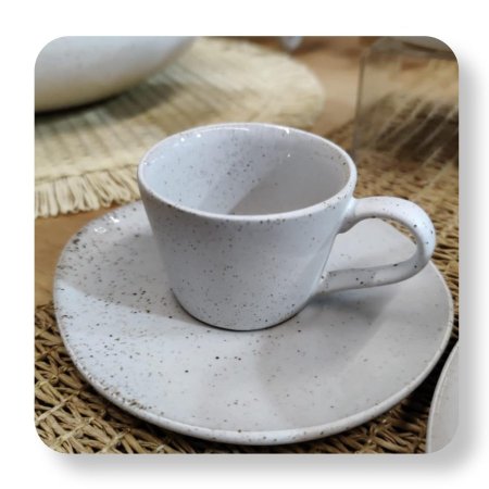طقم فناجين قهوة حجر عدد 6 StoneWare